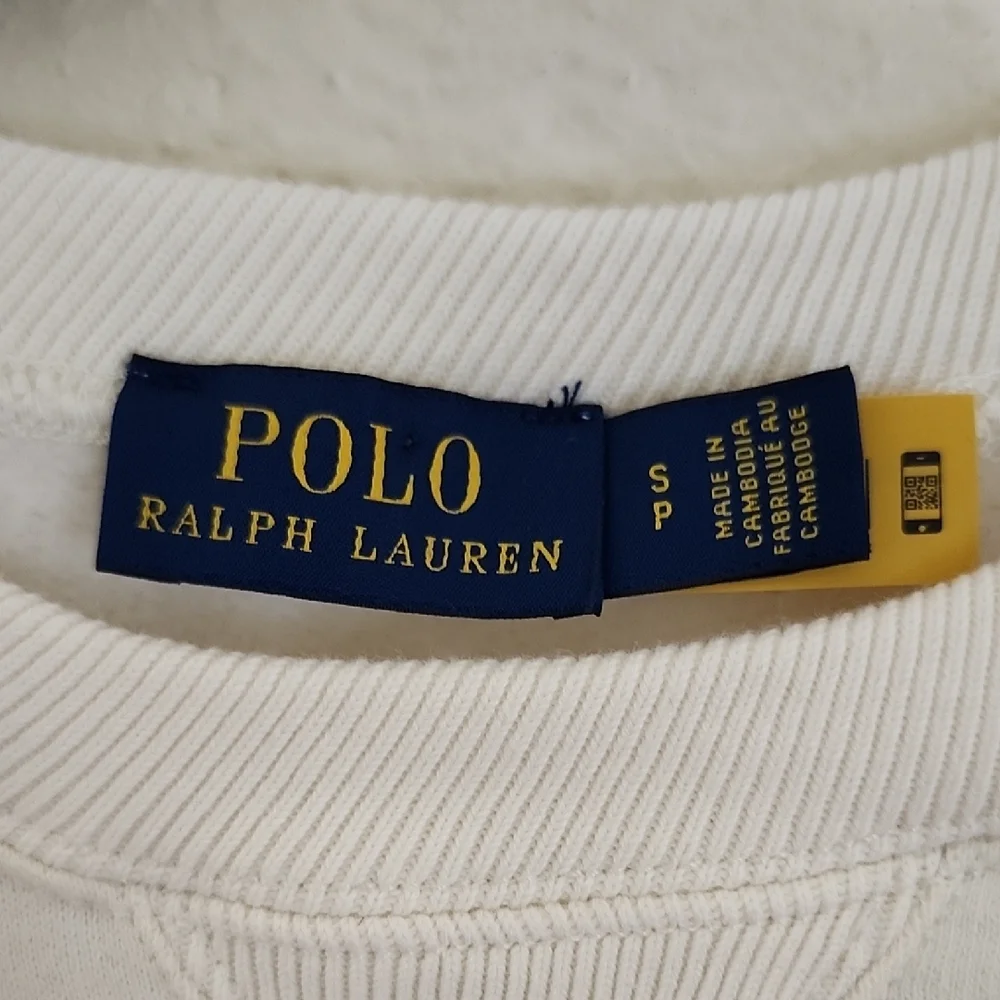 Polo Ralph Lauren White Crew Neck Sweater - Picture 2 of 13